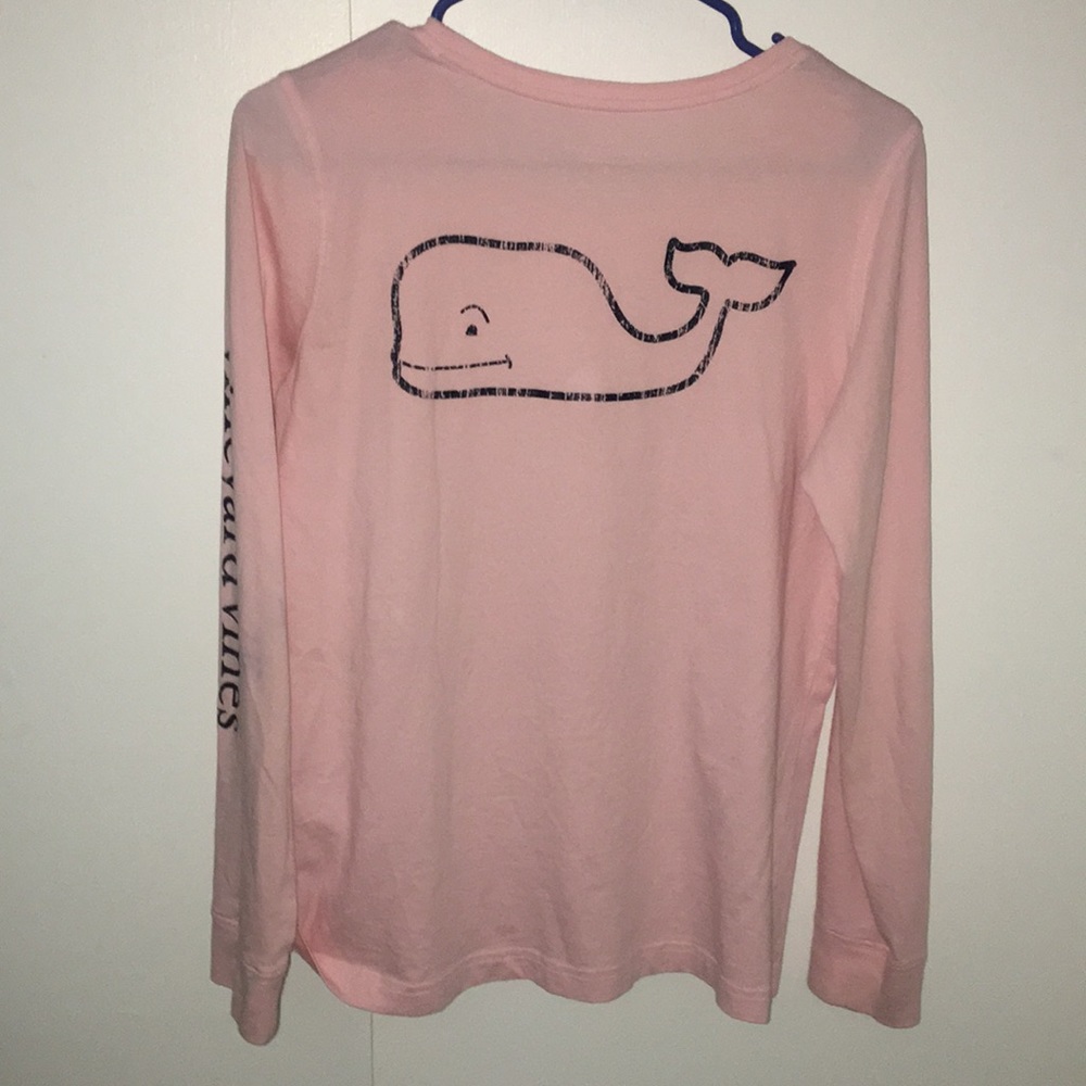 Pink Vineyard Vines long sleeve